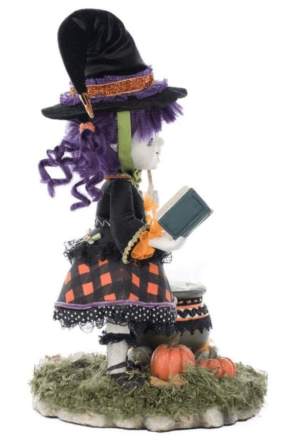 Katherine's Collection 11" Poppy Broomson Witch Tabletop