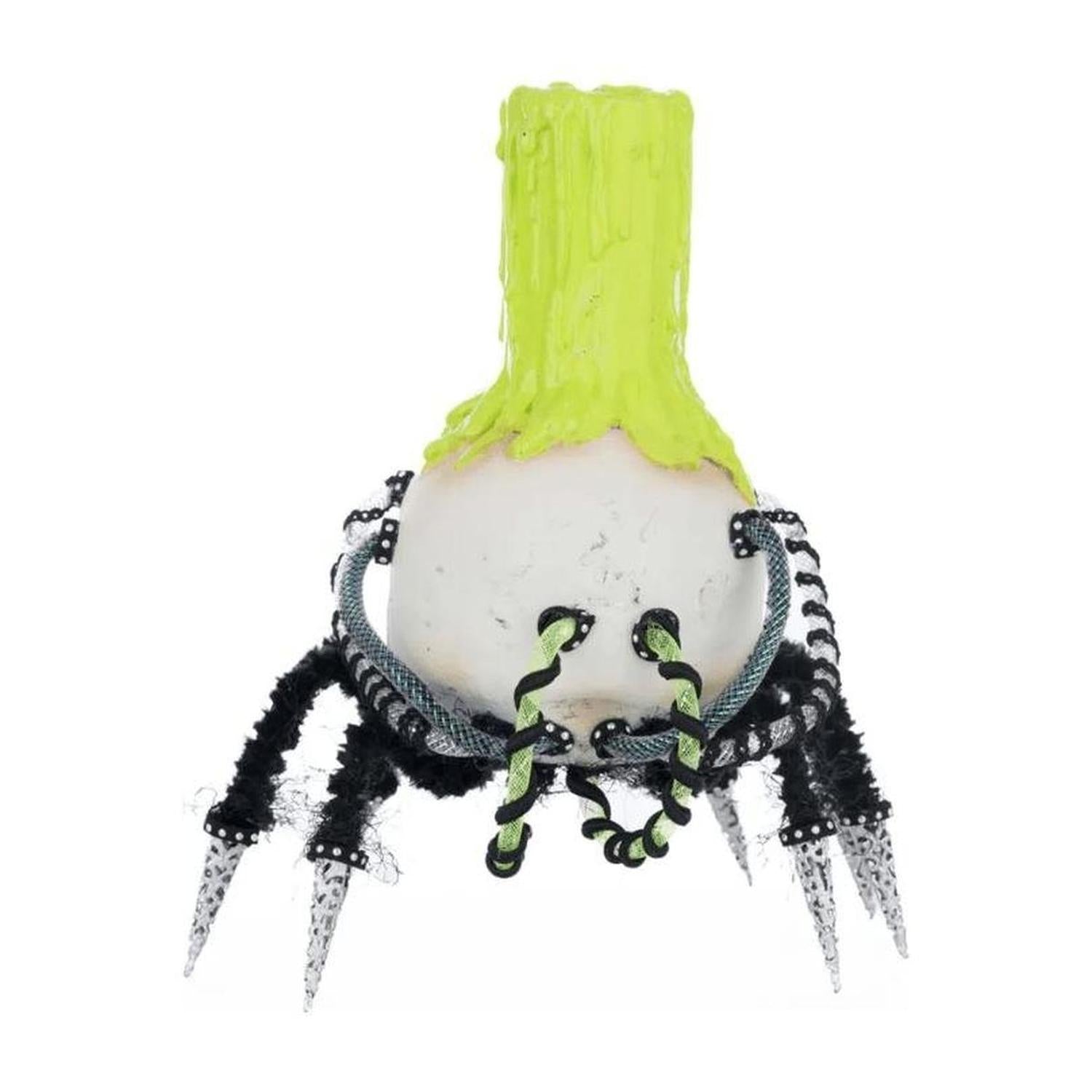 Shop For Katherine's Collection 12" Chaotic Spider Skull Candle Holder