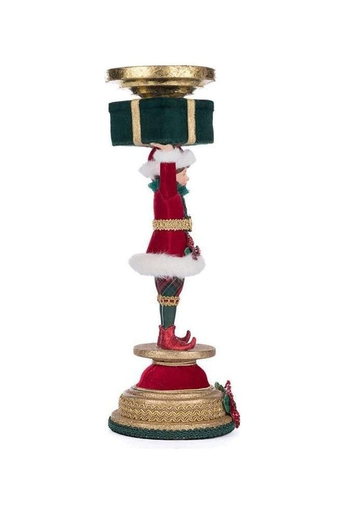 Shop For Katherine's Collection 13" Holiday Magic Elf Candlestick