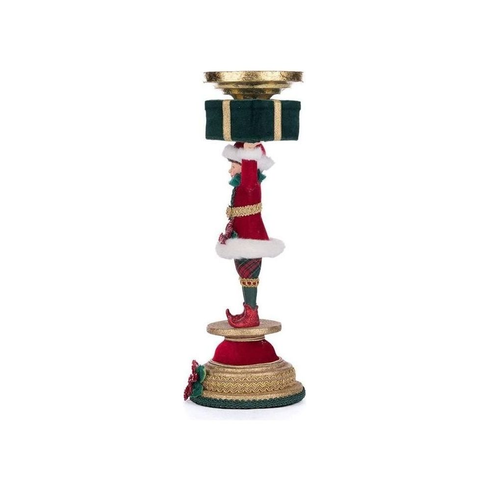 Shop For Katherine's Collection 13" Holiday Magic Elf Candlestick