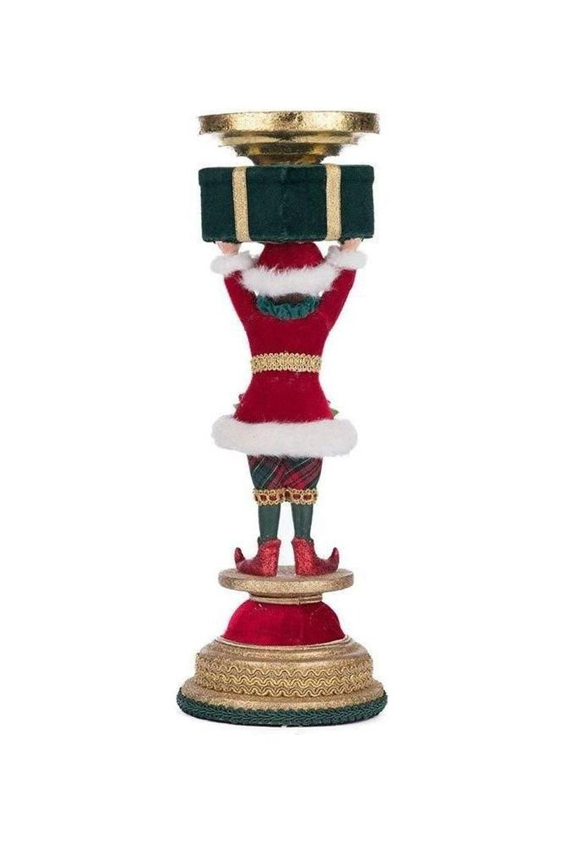 Shop For Katherine's Collection 13" Holiday Magic Elf Candlestick