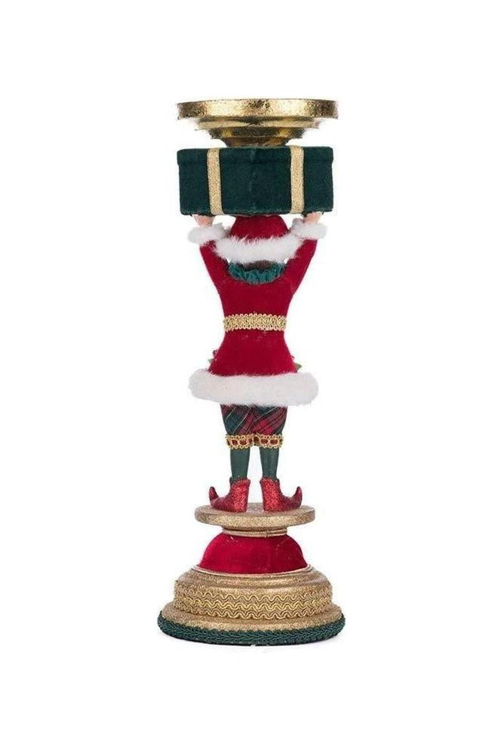 Katherine's Collection 13" Holiday Magic Elf Candlestick