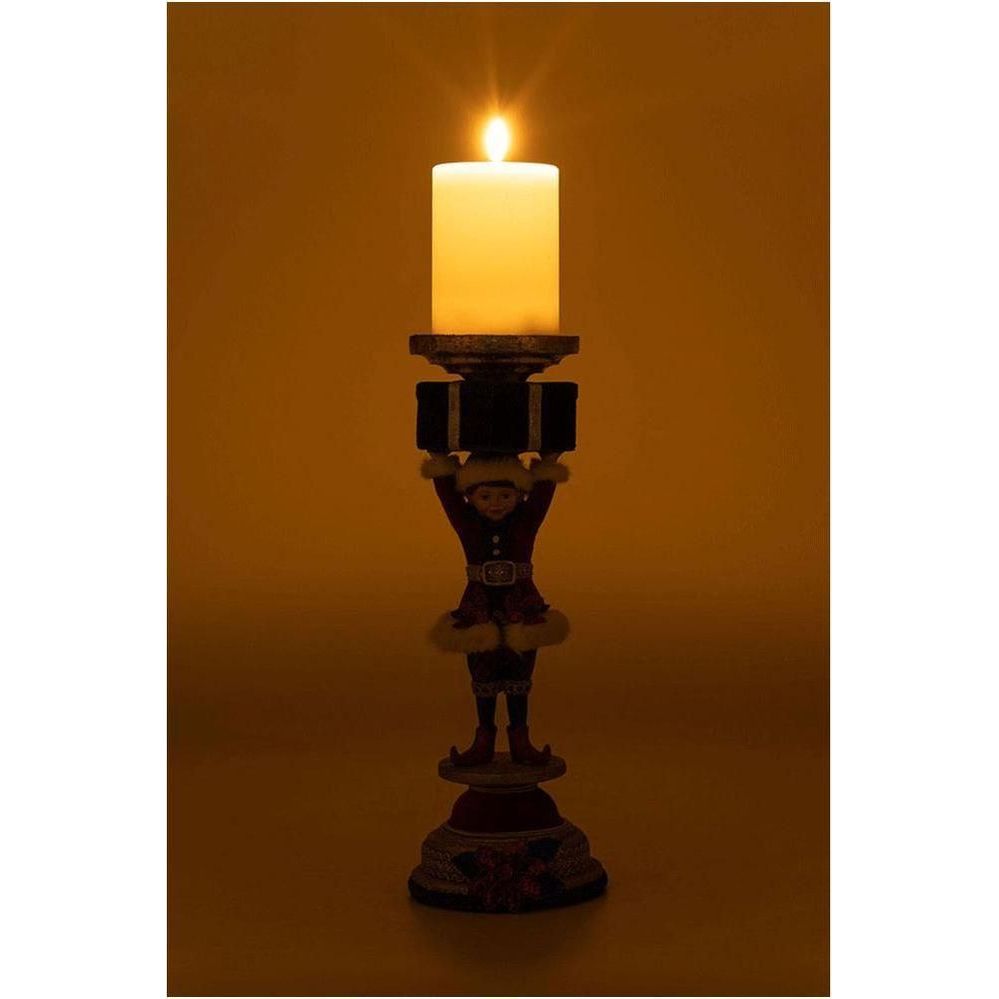 Shop For Katherine's Collection 13" Holiday Magic Elf Candlestick