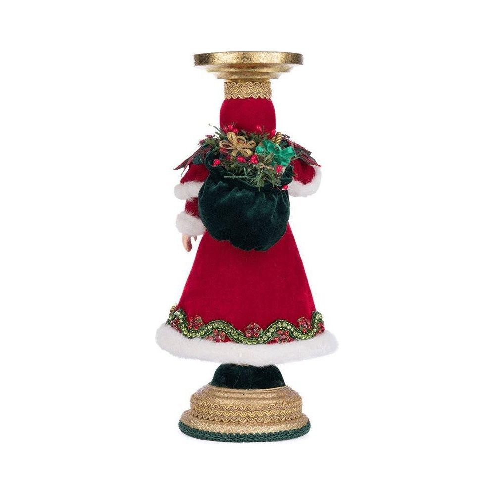 Shop For Katherine's Collection 13.5" Holiday Magic Santa Candlestick