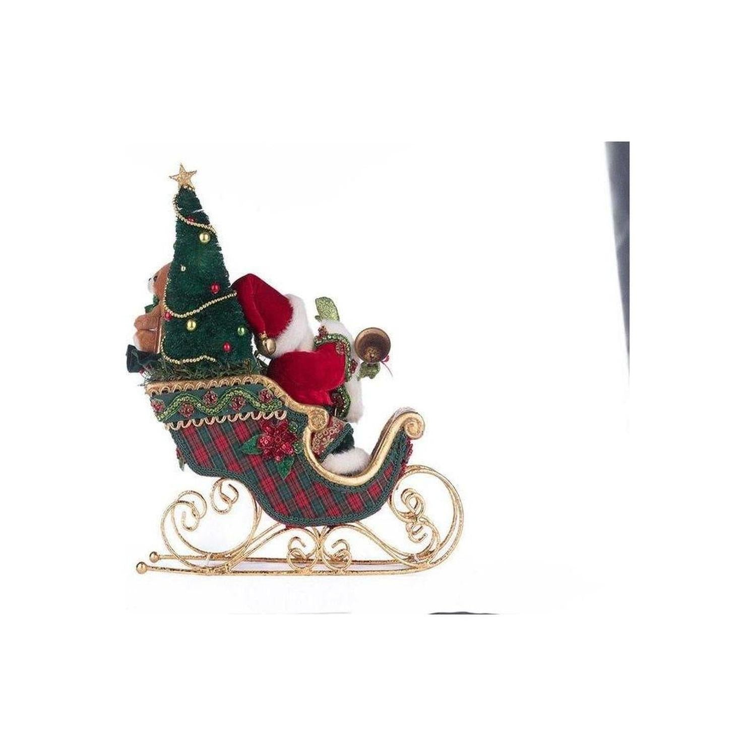 Katherine's Collection 14.5" Holiday Magic Table Top Sleigh