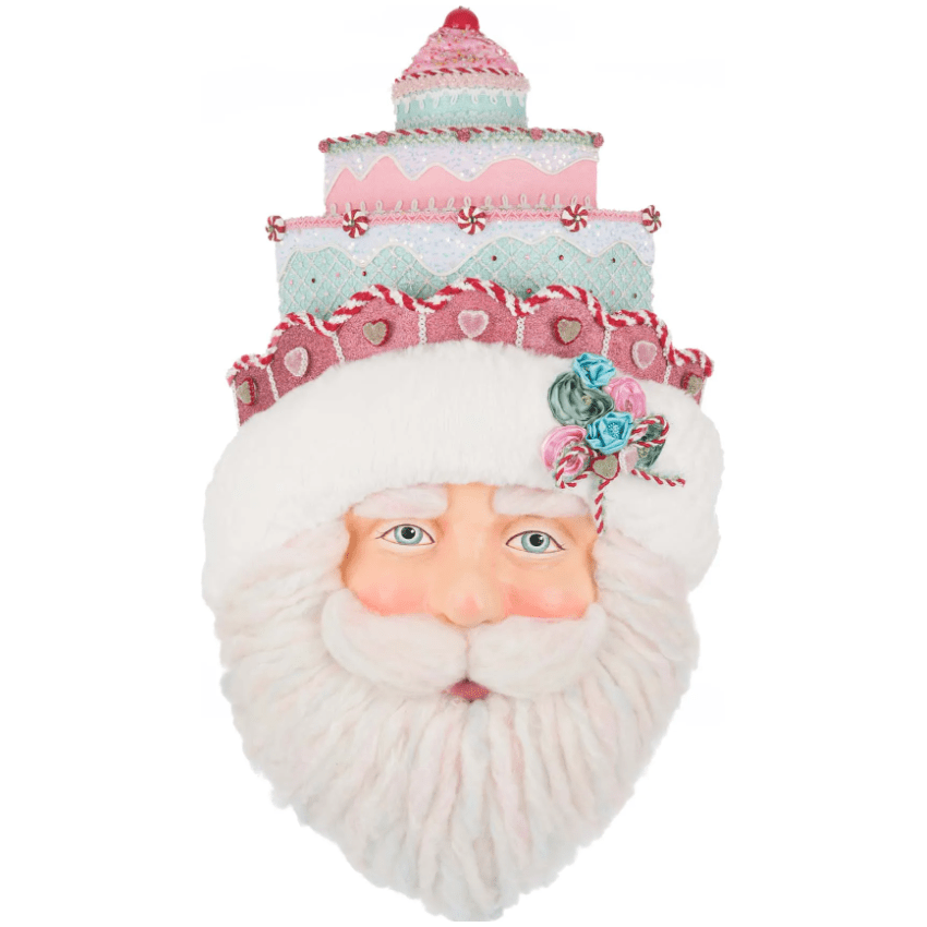 Shop For Katherine's Collection 16.5" Sweet Delights Santa Wall Mask