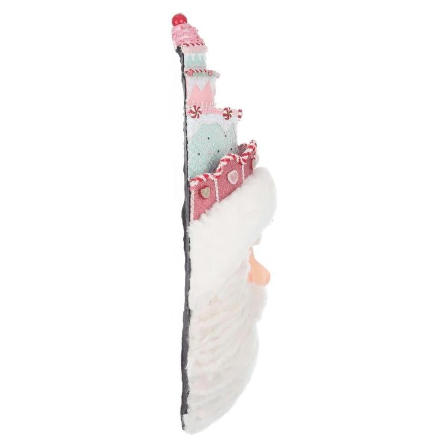Katherine's Collection 16.5" Sweet Delights Santa Wall Mask