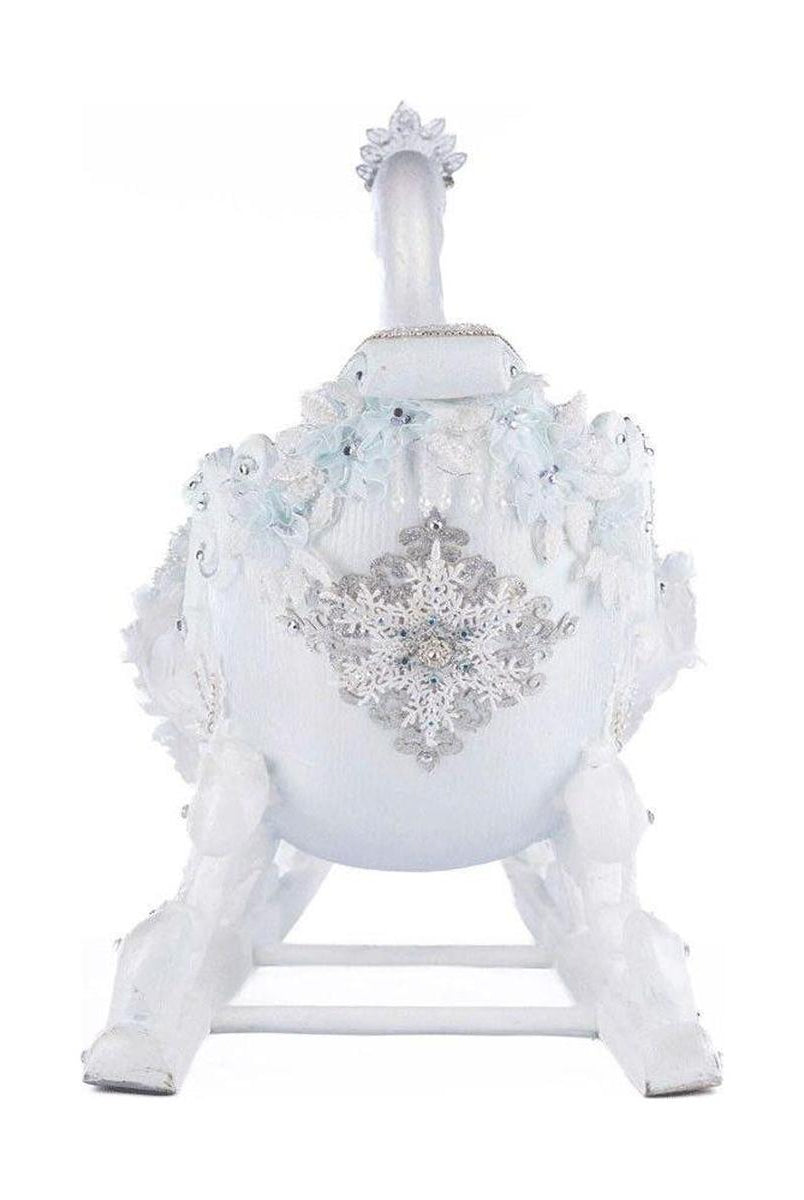 Shop For Katherine's Collection 21" Dazzling Swan Sleigh