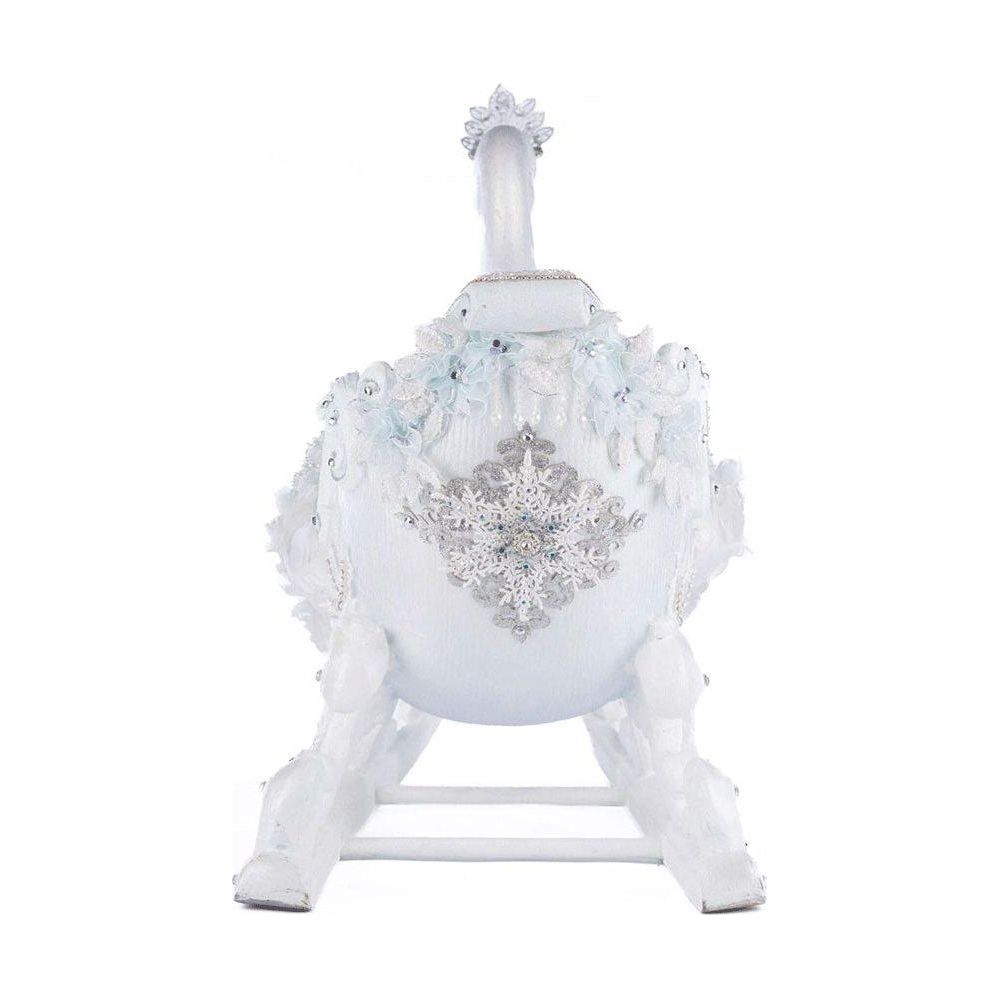 Shop For Katherine's Collection 21" Dazzling Swan Sleigh