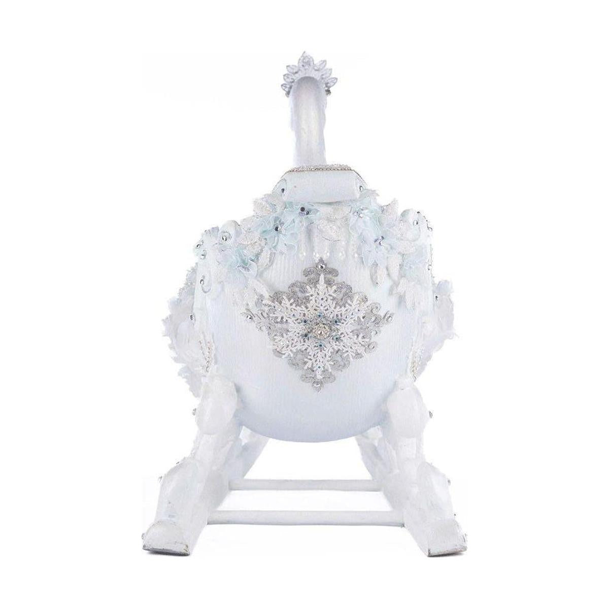 Shop For Katherine's Collection 21" Dazzling Swan Sleigh