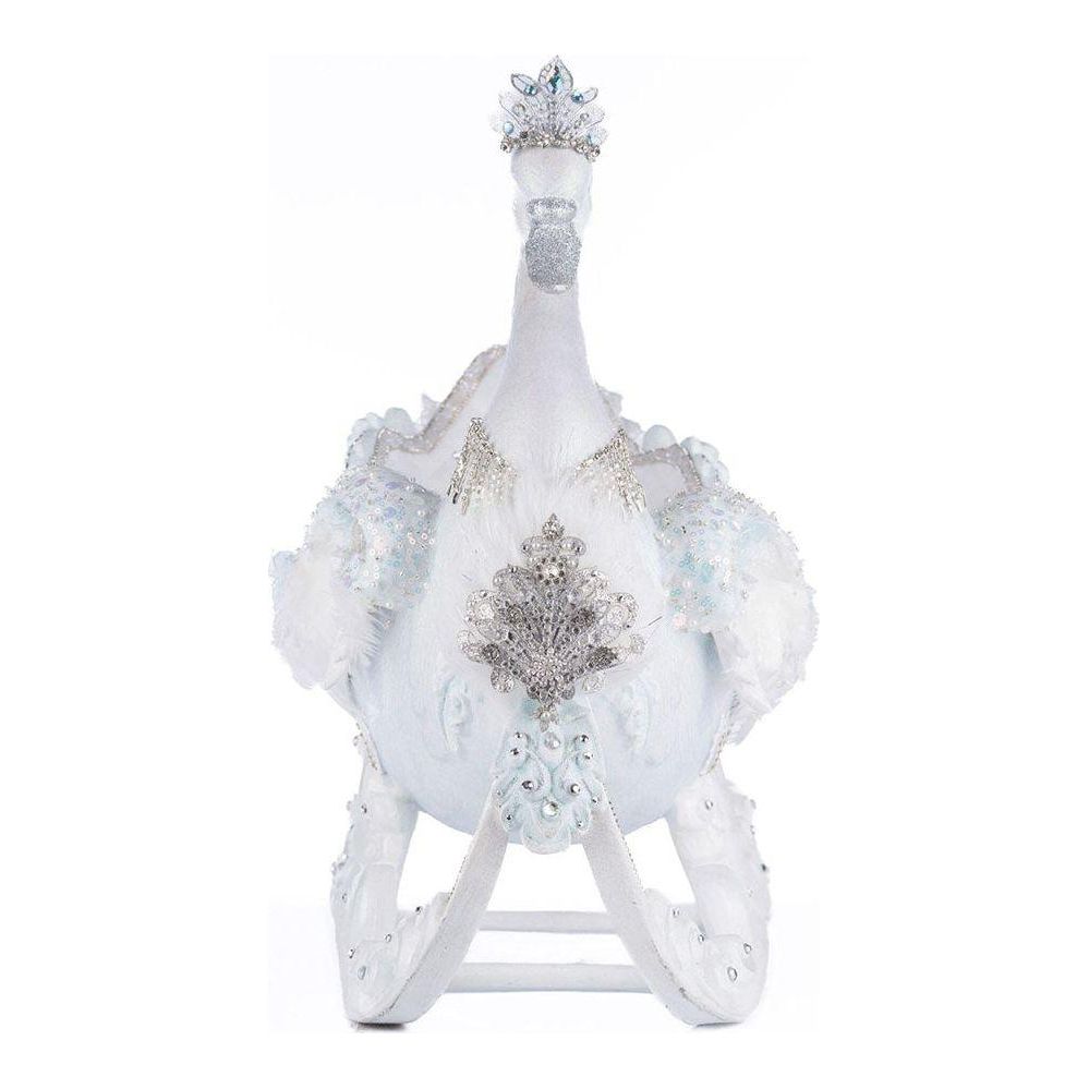 Shop For Katherine's Collection 21" Dazzling Swan Sleigh