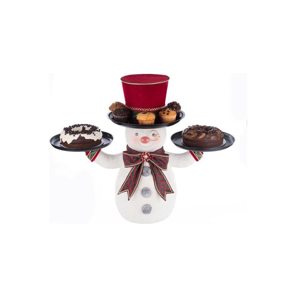 Shop For Katherine's Collection Holiday Magic Snowman Serving Piece