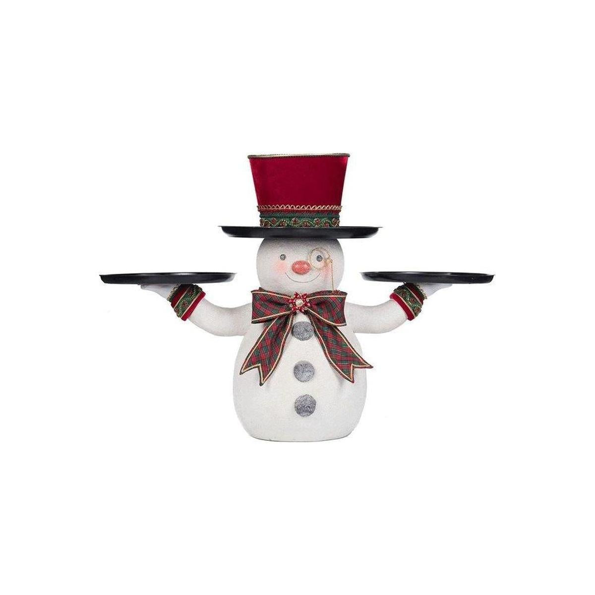 Shop For Katherine's Collection Holiday Magic Snowman Serving Piece