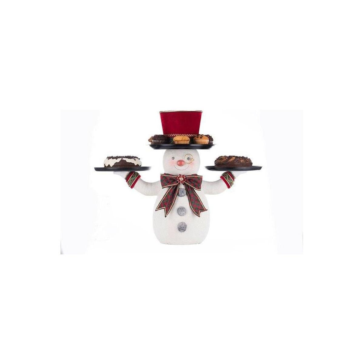 Shop For Katherine's Collection Holiday Magic Snowman Serving Piece