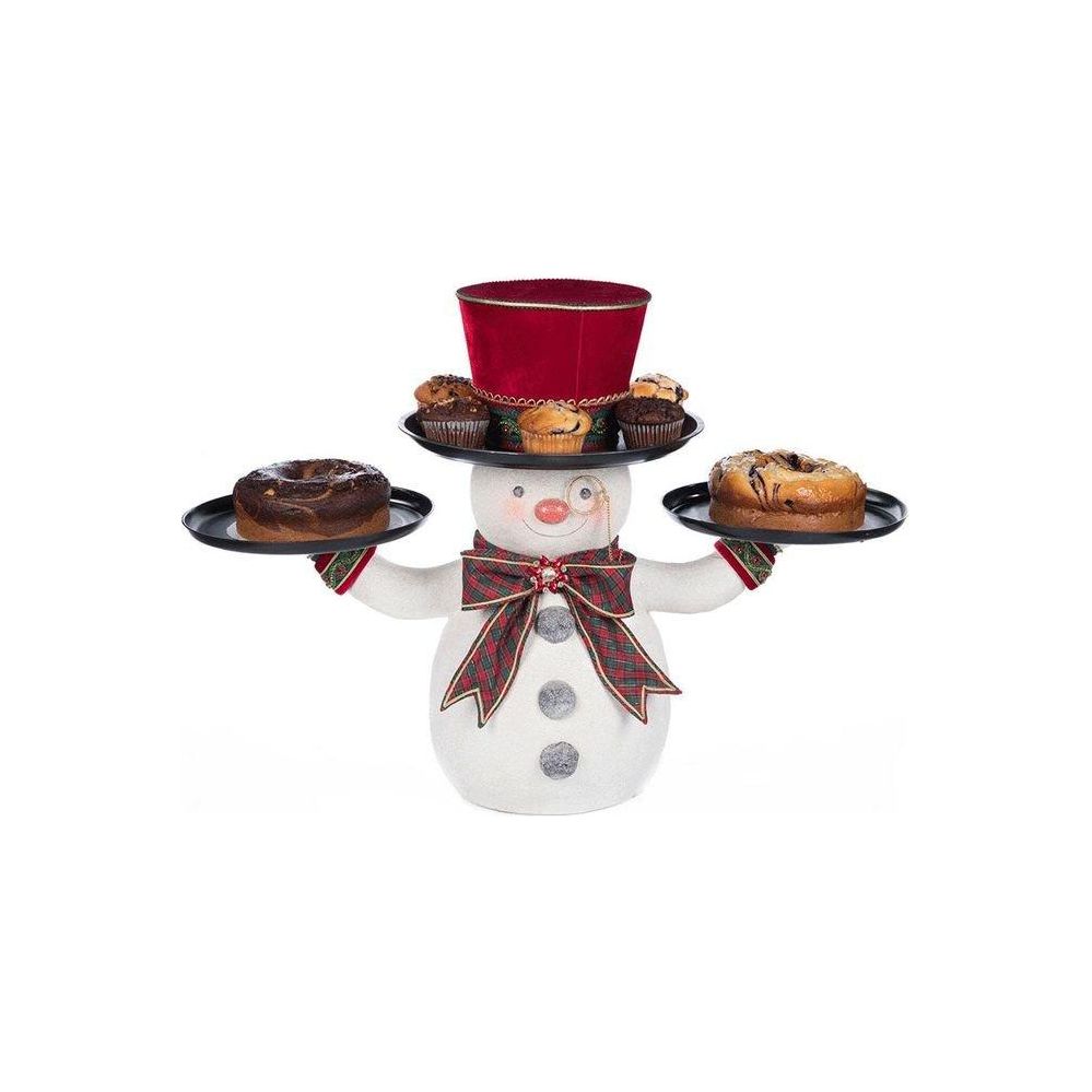 Shop For Katherine's Collection Holiday Magic Snowman Serving Piece