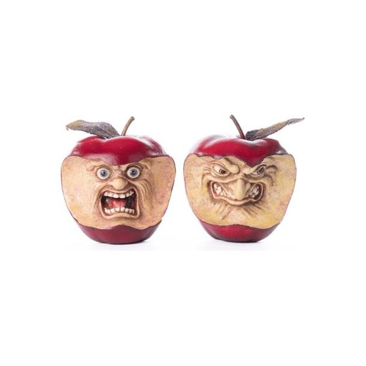 Shop For Katherine's Collection Toxic Terry and Noxious Nelson Apples (Set of 2)