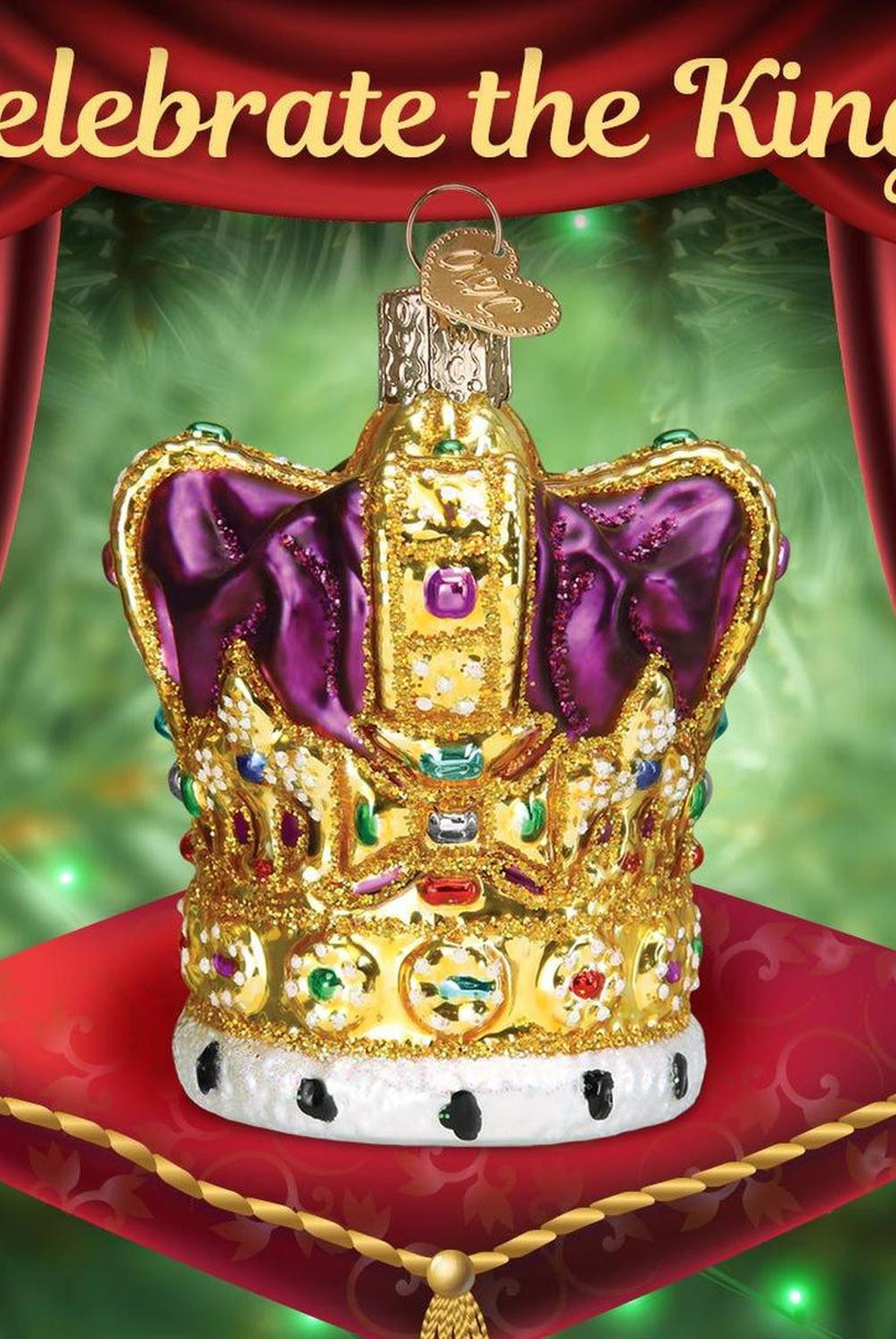 King's Crown Ornament