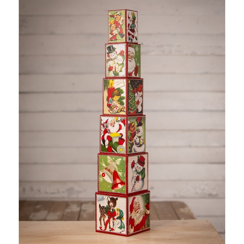 Shop For Kitschmas Stacking Blocks (Set of 6)