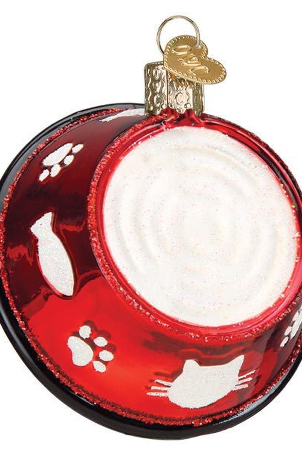 Kitty Bowl Ornament