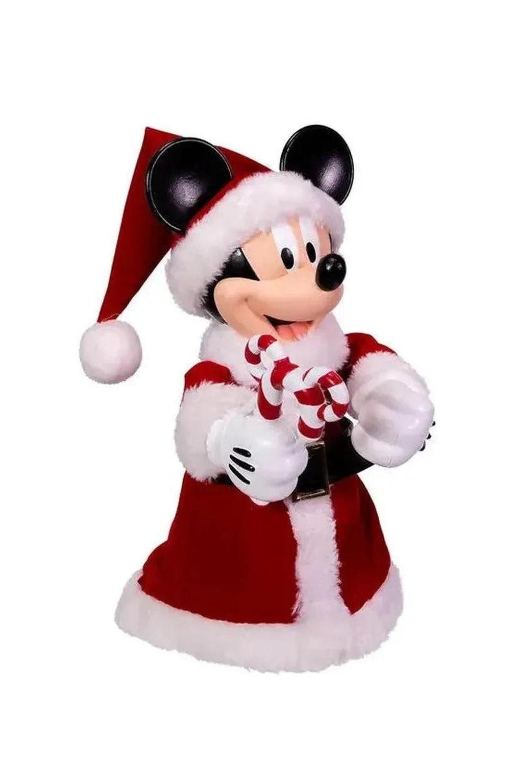 Kurt Adler 10" Disney© Mickey Mouse With Bendable Arms Treetop