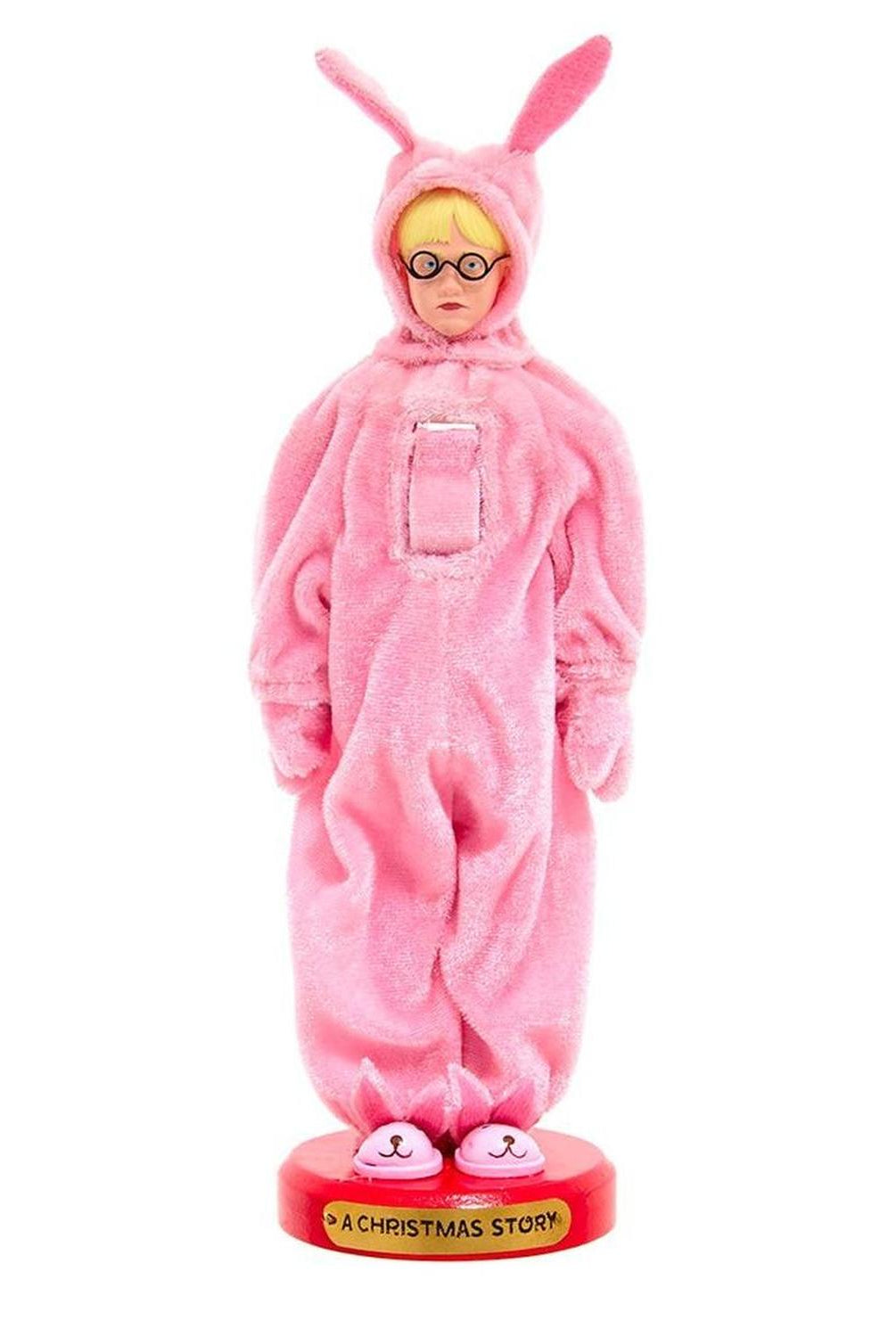 Kurt Adler 10-Inch A Christmas Story Ralphie Bunny Nutcracker