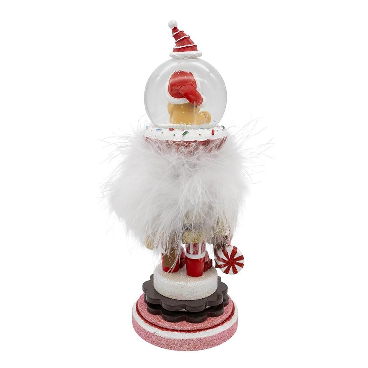 Kurt Adler 10-Inch Gingerbread Water Globe Nutcracker