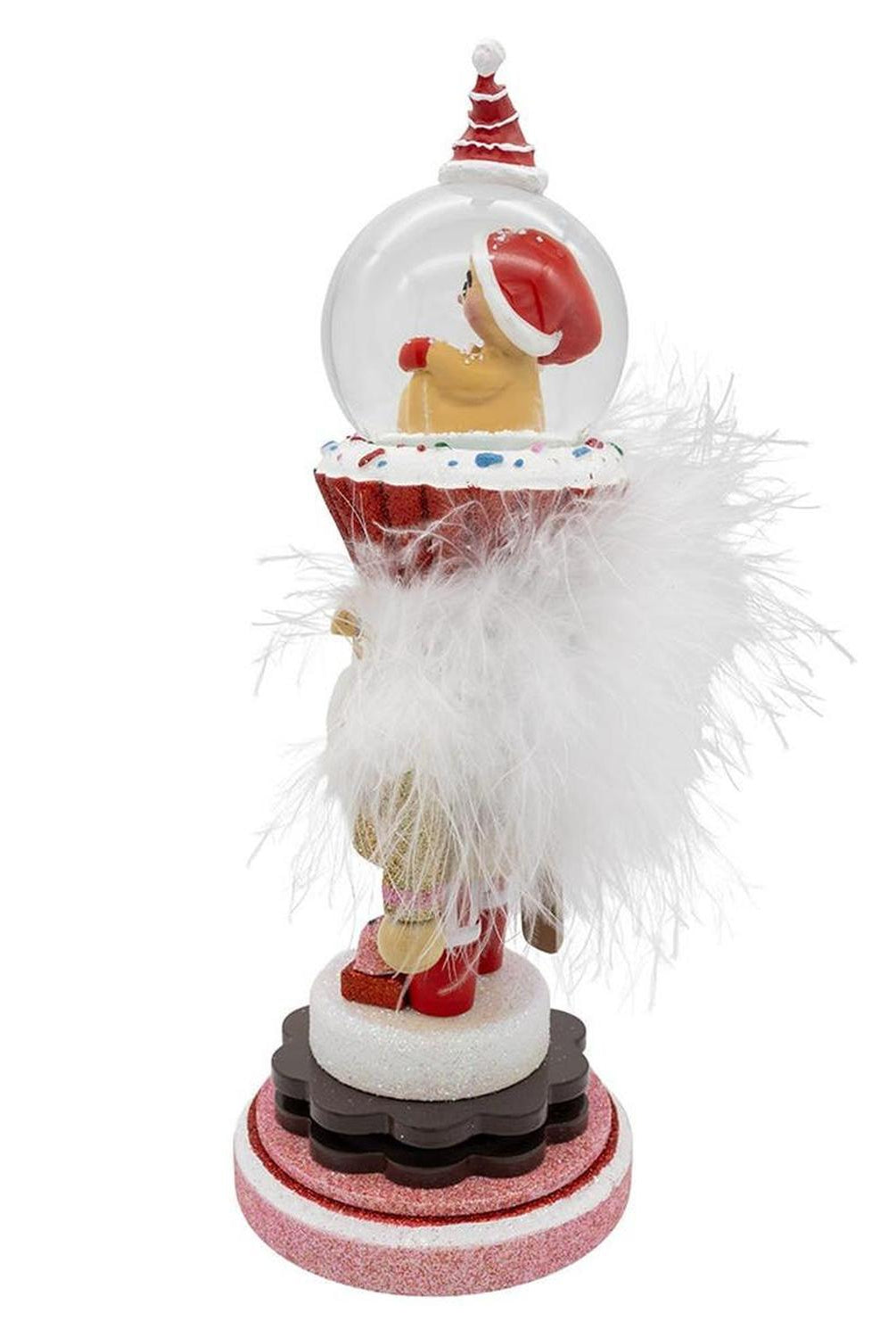 Kurt Adler 10-Inch Gingerbread Water Globe Nutcracker