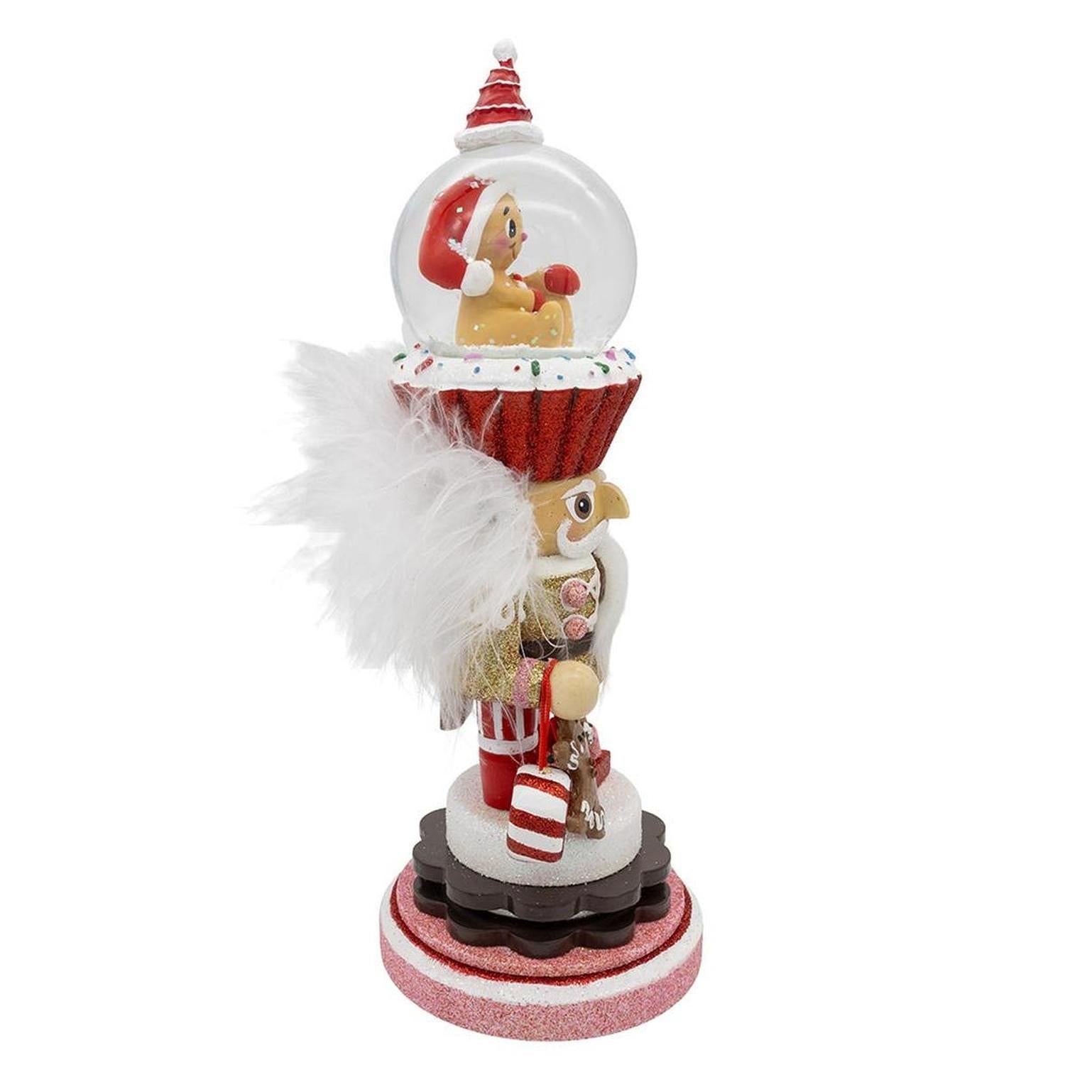 Kurt Adler 10-Inch Gingerbread Water Globe Nutcracker