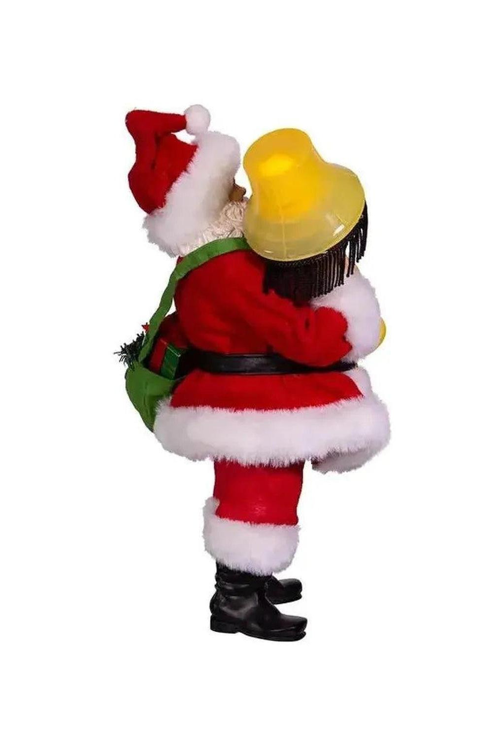 Kurt Adler 10-Inch Leg Lamp Fabriché Santa with Light