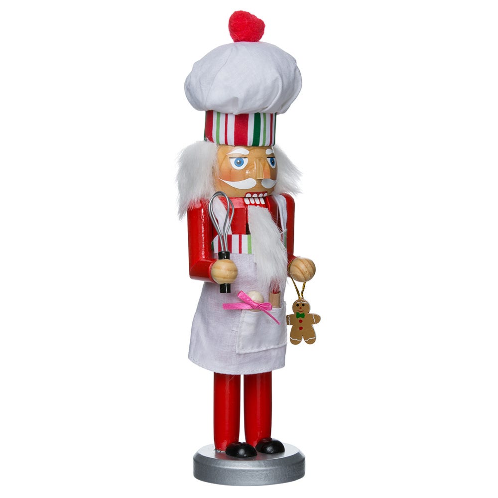 Shop For Kurt Adler 10 - Inch Wooden Chef Nutcracker