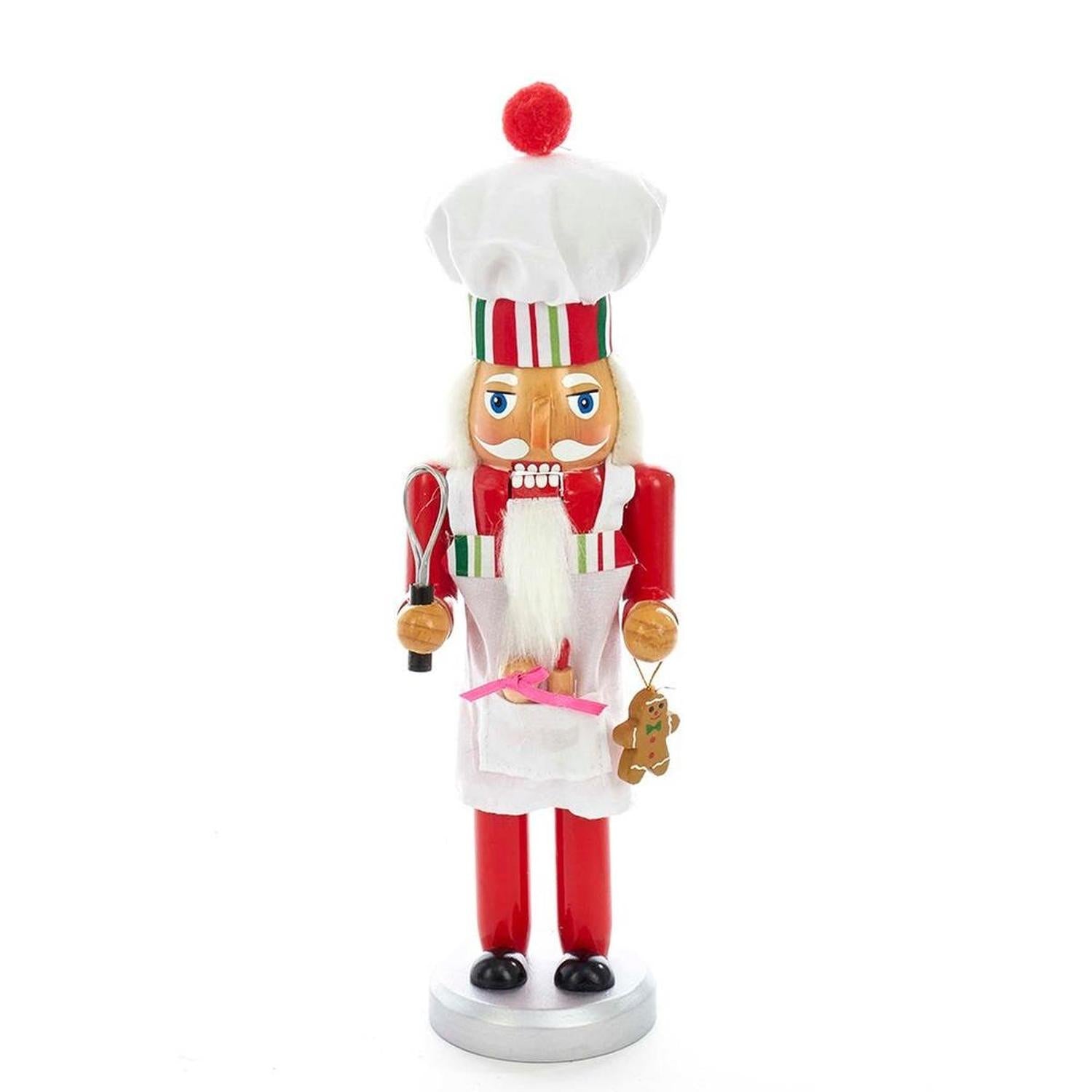 Shop For Kurt Adler 10 - Inch Wooden Chef Nutcracker