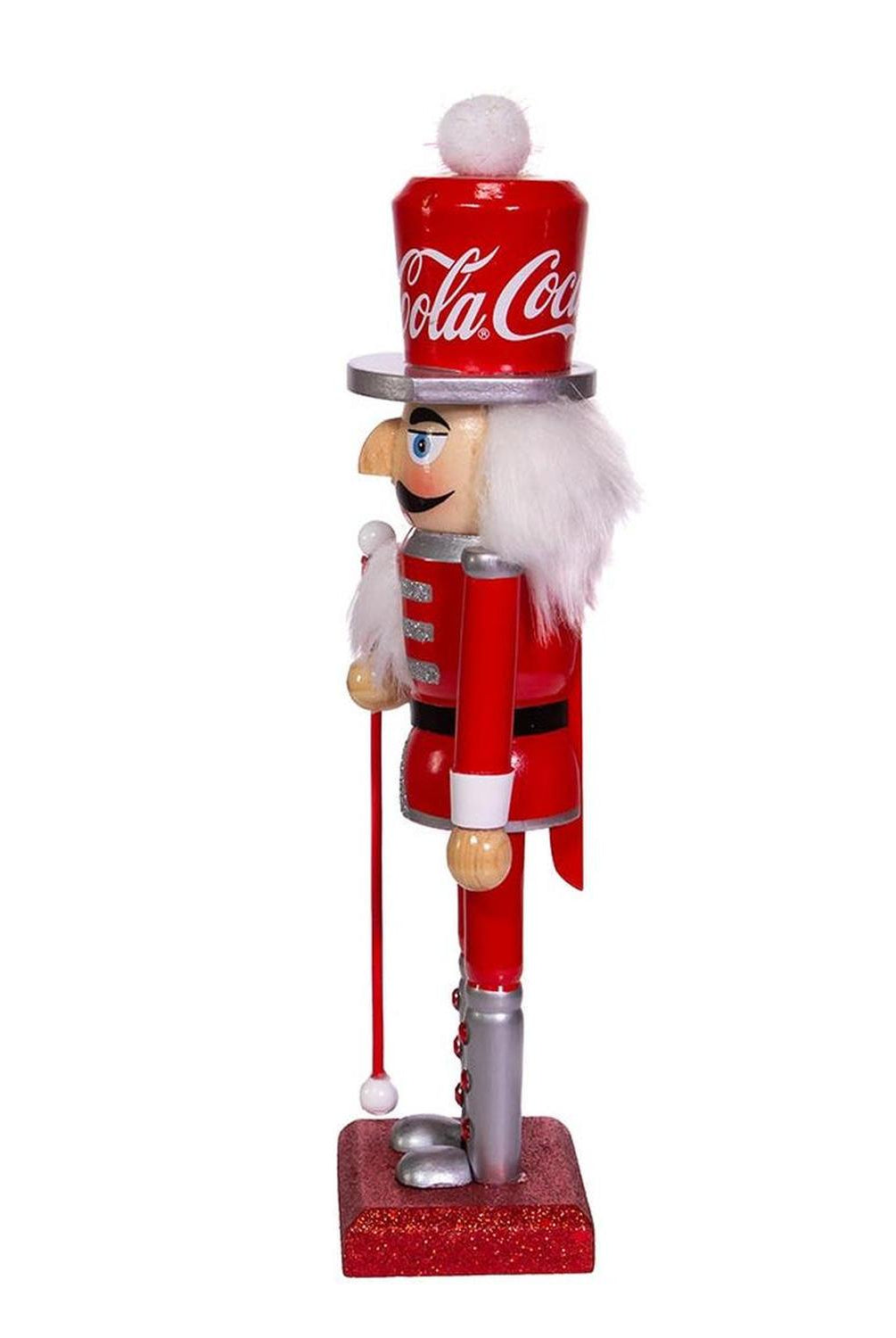 Kurt Adler 10-Inch Wooden Coca-Cola Nutcracker