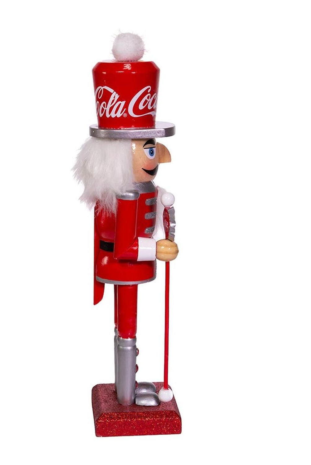 Kurt Adler 10-Inch Wooden Coca-Cola Nutcracker