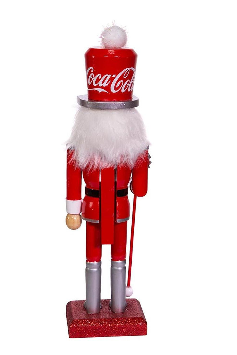Kurt Adler 10-Inch Wooden Coca-Cola Nutcracker