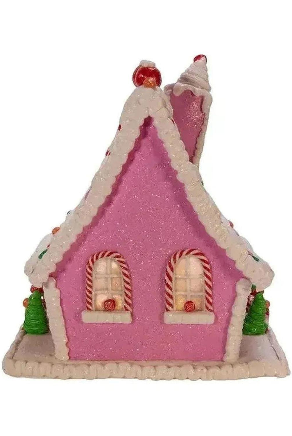 Kurt Adler 10" LED Gingerbread Candy House