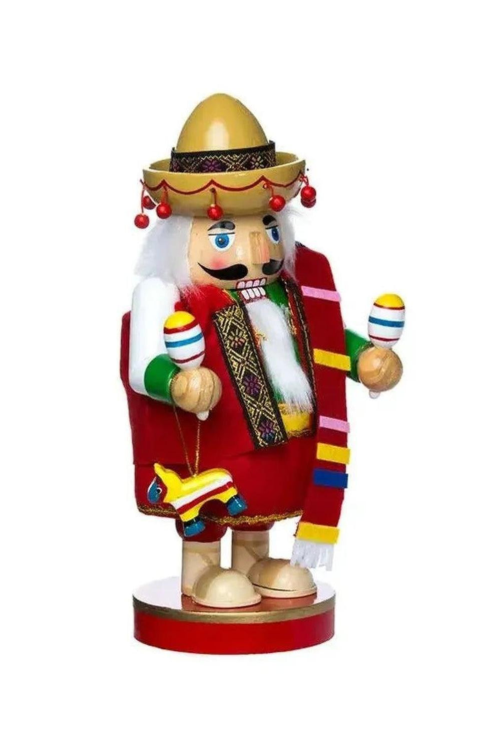 Kurt Adler 10.25" Chubby Mexican Nutcracker