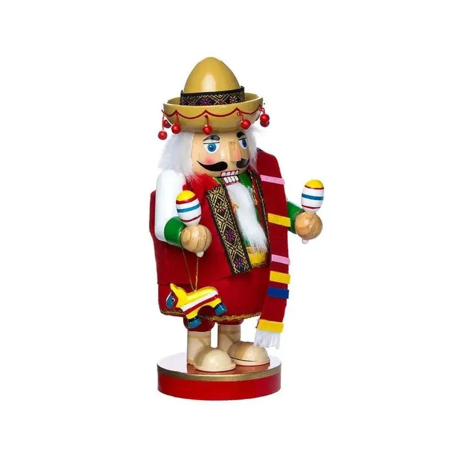 Kurt Adler 10.25" Chubby Mexican Nutcracker