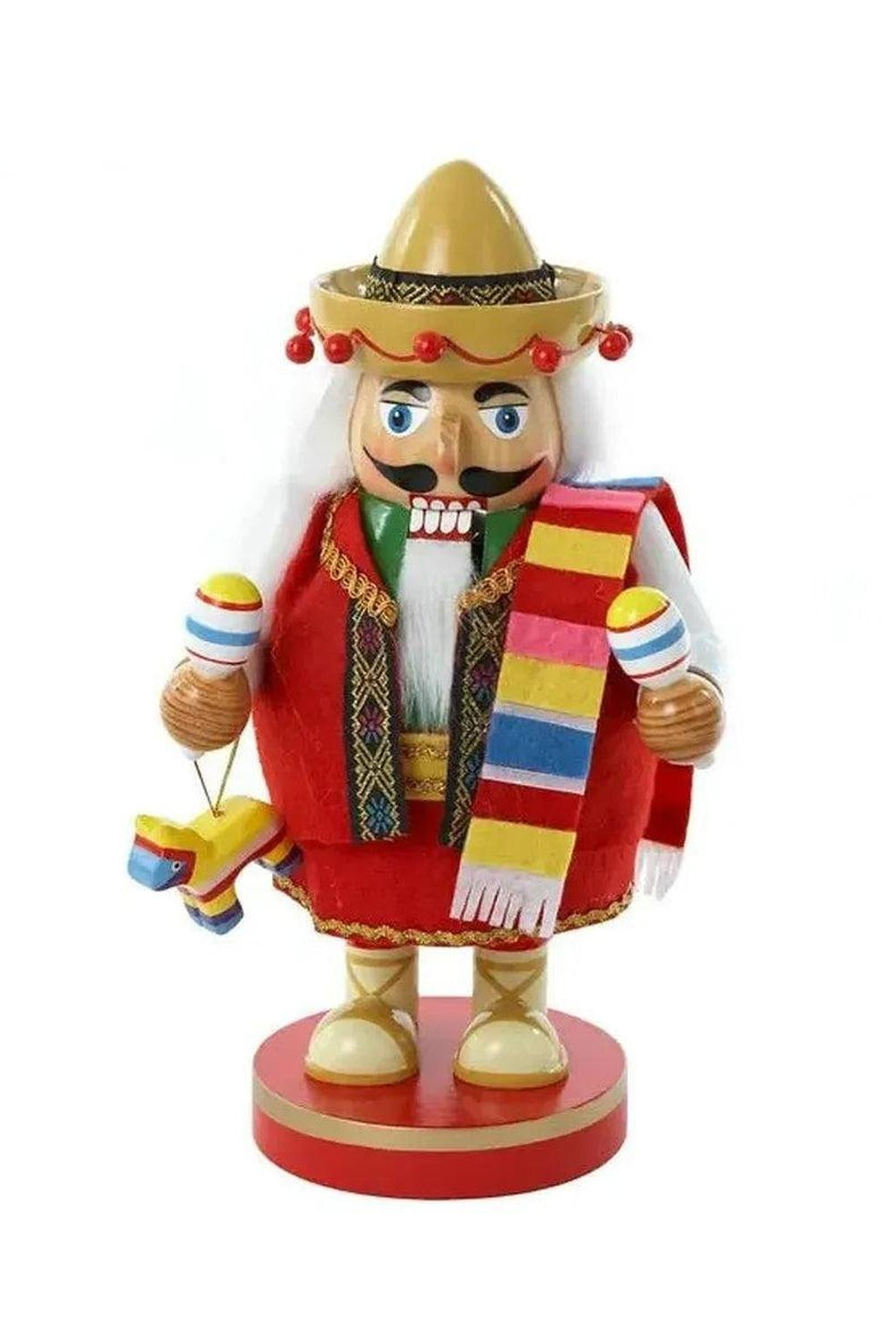 Kurt Adler 10.25" Chubby Mexican Nutcracker