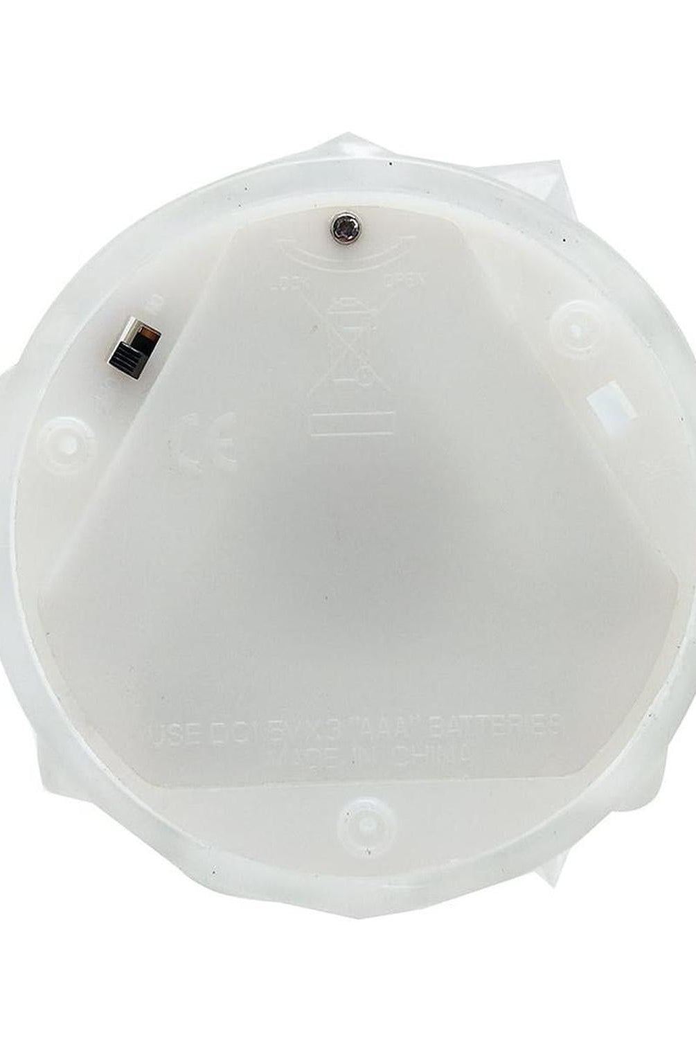 Kurt Adler 10.25-Inch LED Clear Tree Table Piece with Motion