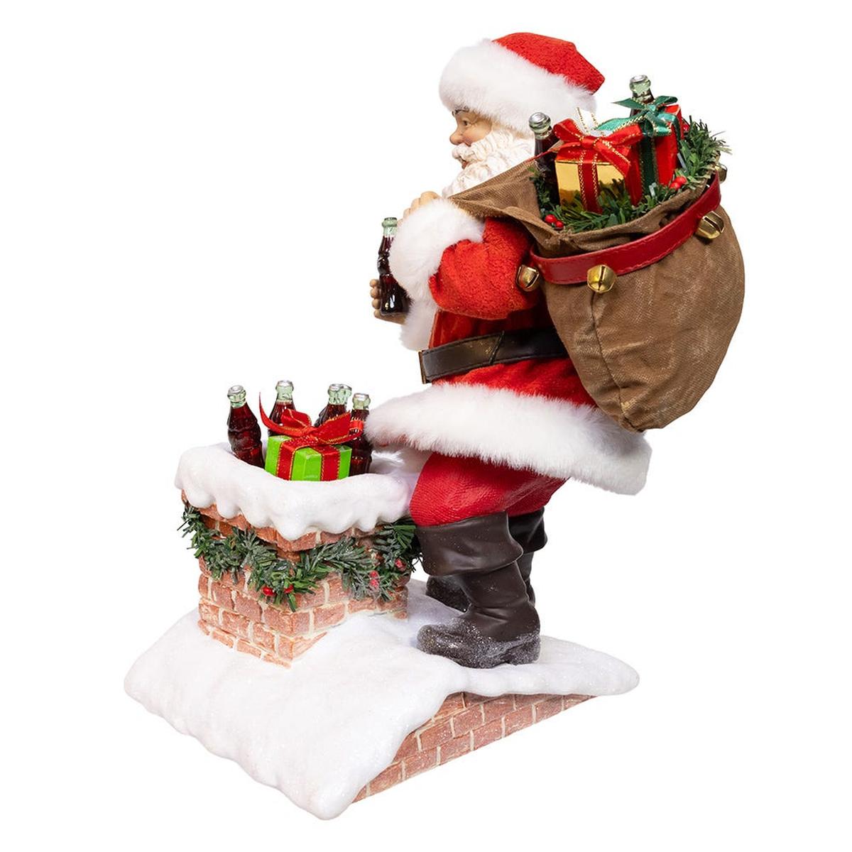 Shop For Kurt Adler 10.5 - Inch Coca - Cola Santa Figurine