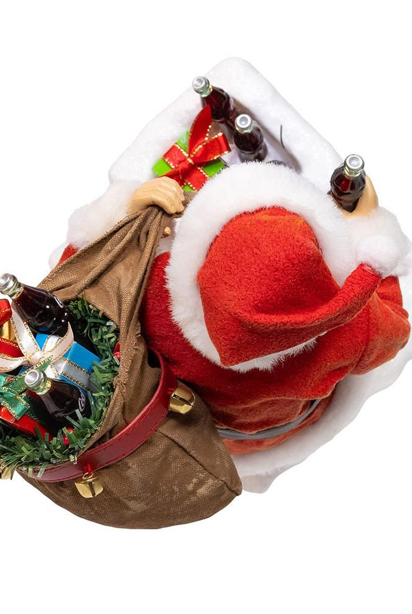 Shop For Kurt Adler 10.5 - Inch Coca - Cola Santa Figurine