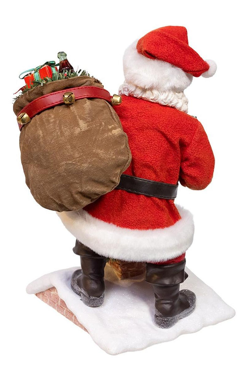Shop For Kurt Adler 10.5 - Inch Coca - Cola Santa Figurine