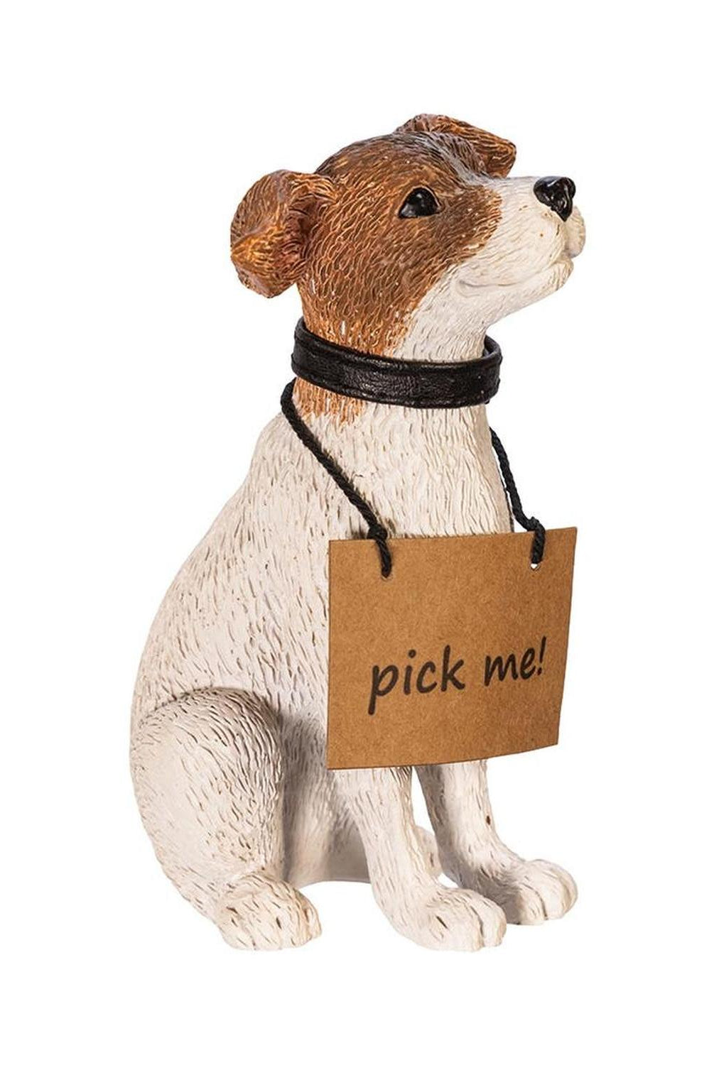 Kurt Adler 10.5-Inch Fabriché Adopt-a-Pet Santa with Dog, 2 Piece Set