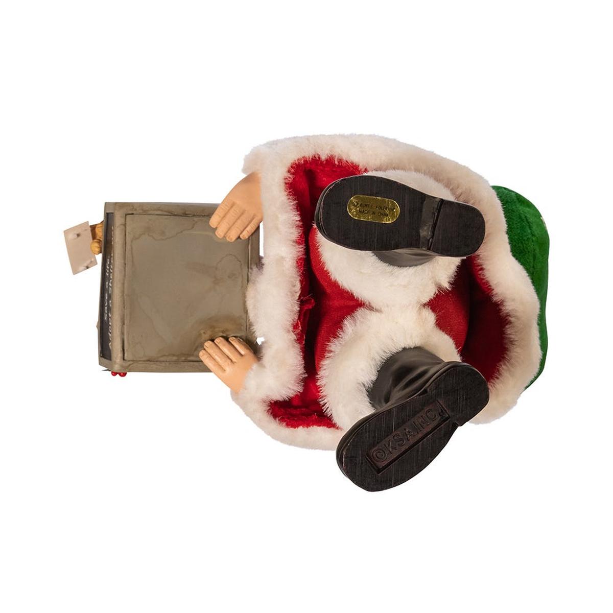 Shop For Kurt Adler 10.5 - Inch Fabriché Adopt - a - Pet Santa with Dog, 2 Piece Set