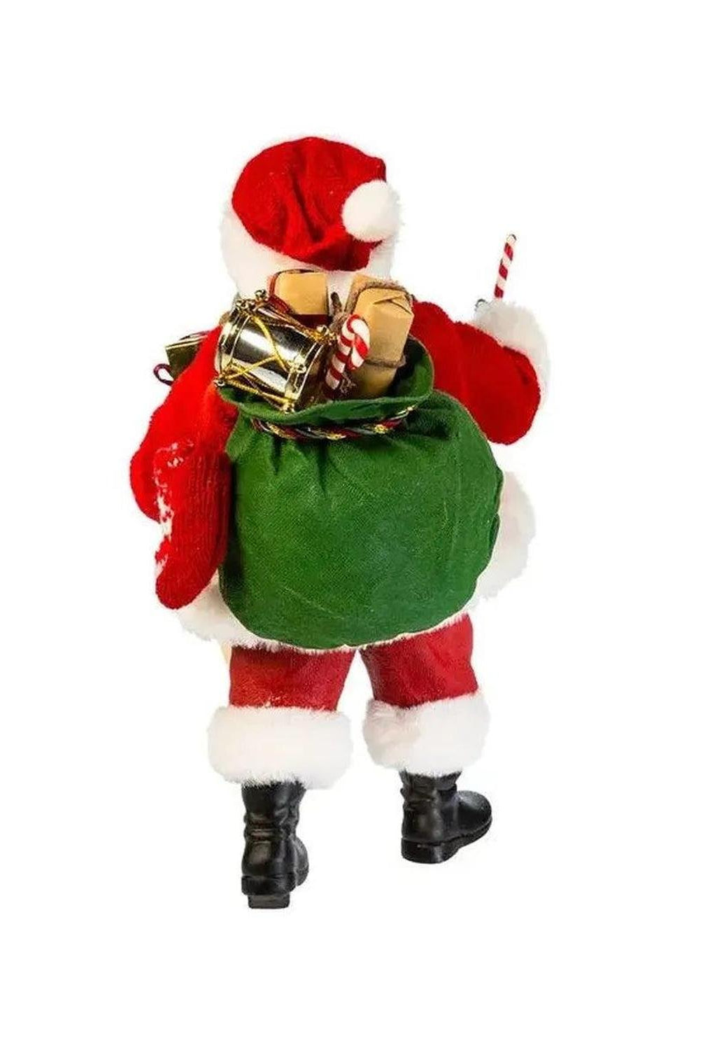 Kurt Adler 10.5-Inch Fabriché African American Santa