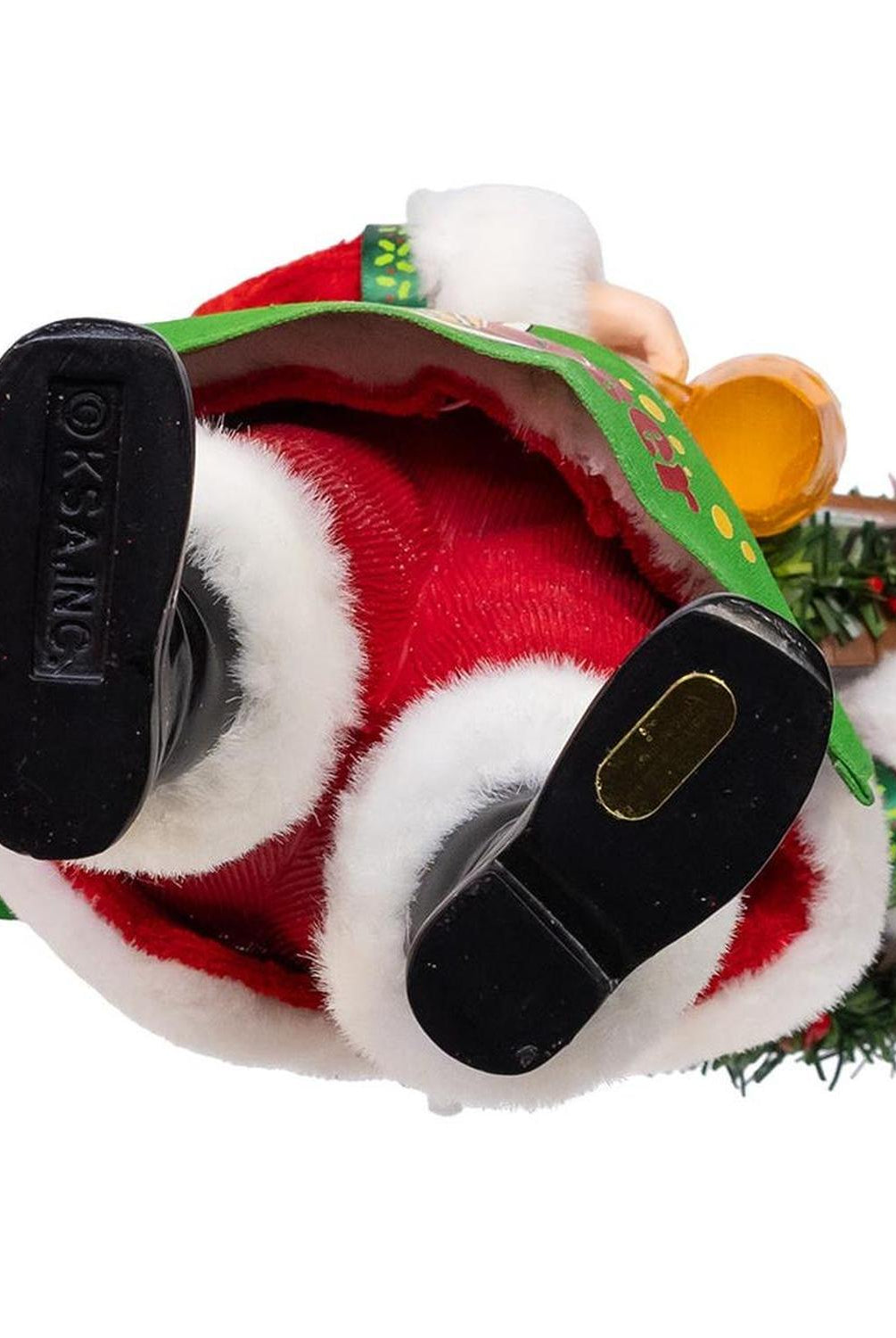 Kurt Adler 10.5-Inch Fabriché Beer Santa with Barrel