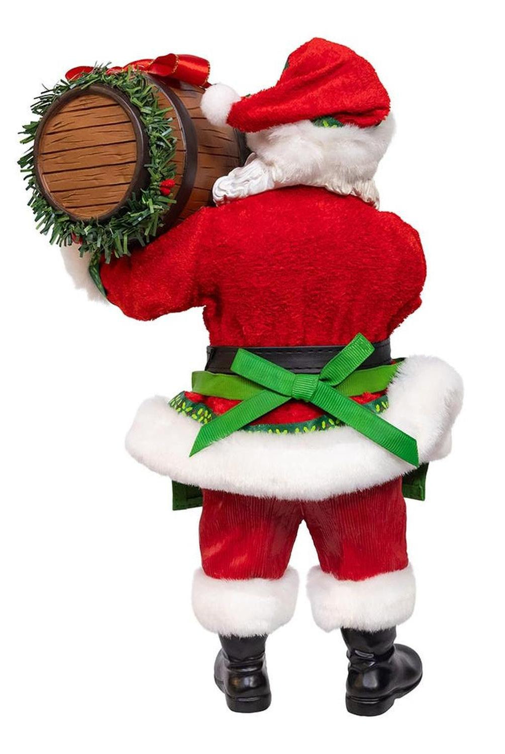 Kurt Adler 10.5-Inch Fabriché Beer Santa with Barrel