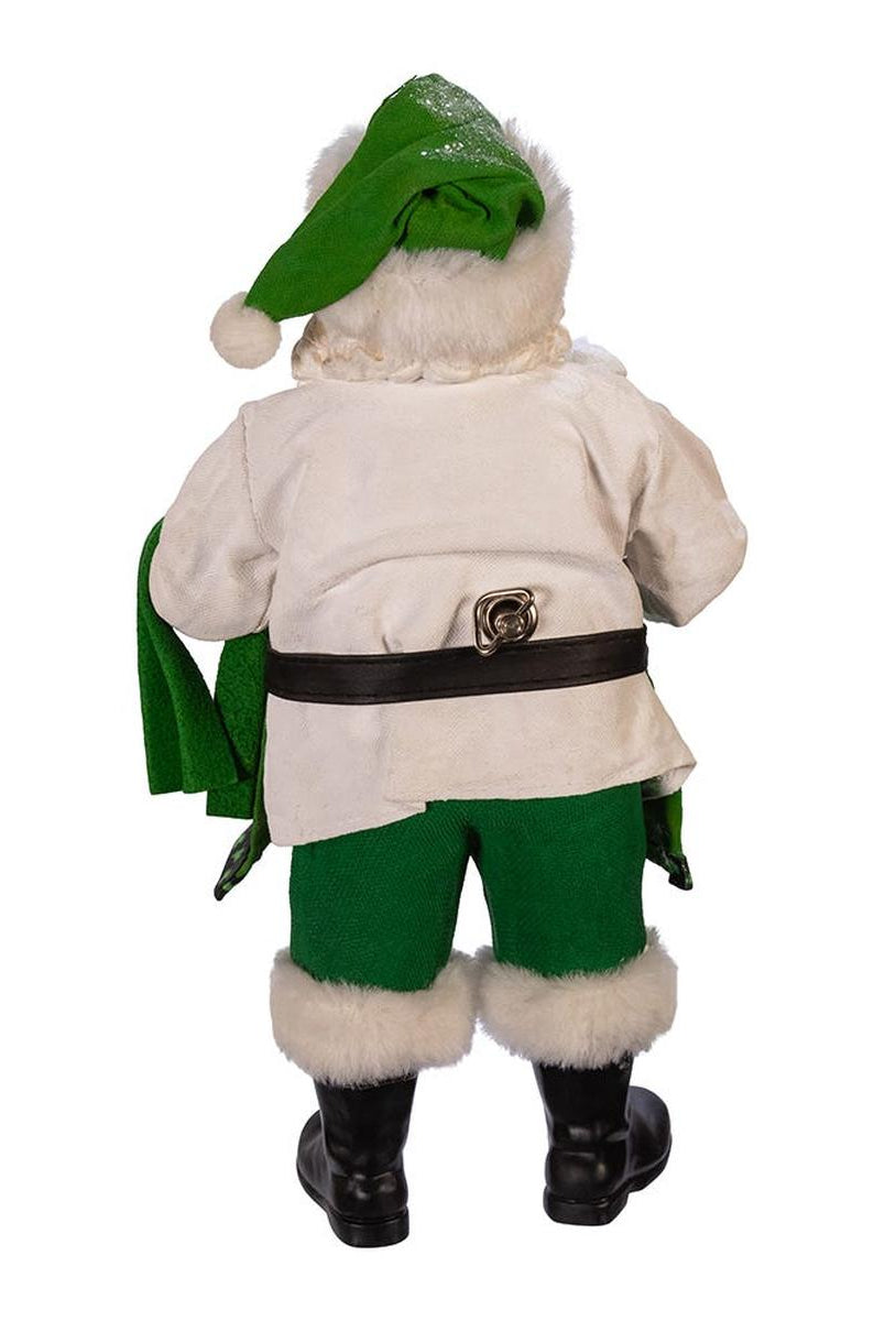 Shop For Kurt Adler 10.5 - Inch Fabriché Musical Irish Chef Santa