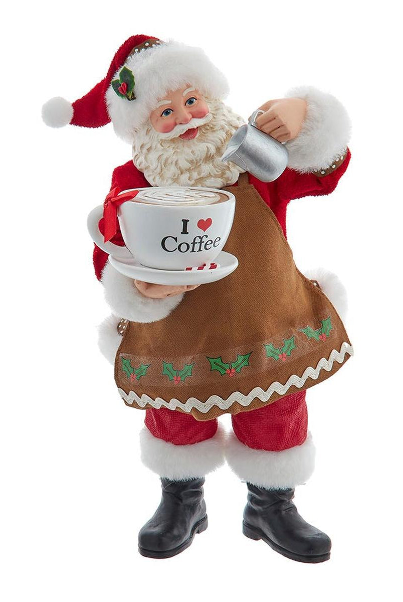 Shop For Kurt Adler 10.5 - Inch Fabriché Santa Love Coffee Cup