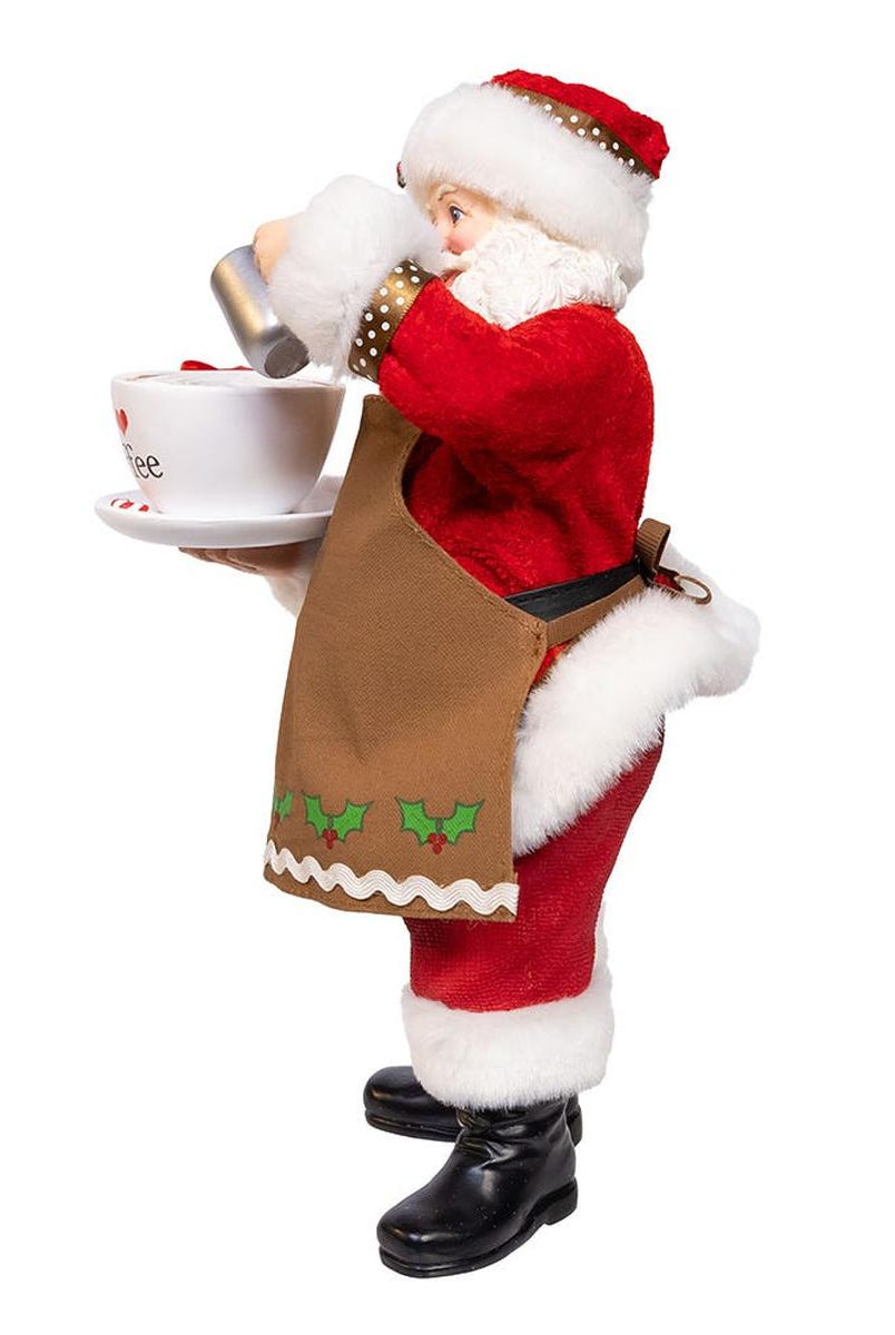 Shop For Kurt Adler 10.5 - Inch Fabriché Santa Love Coffee Cup